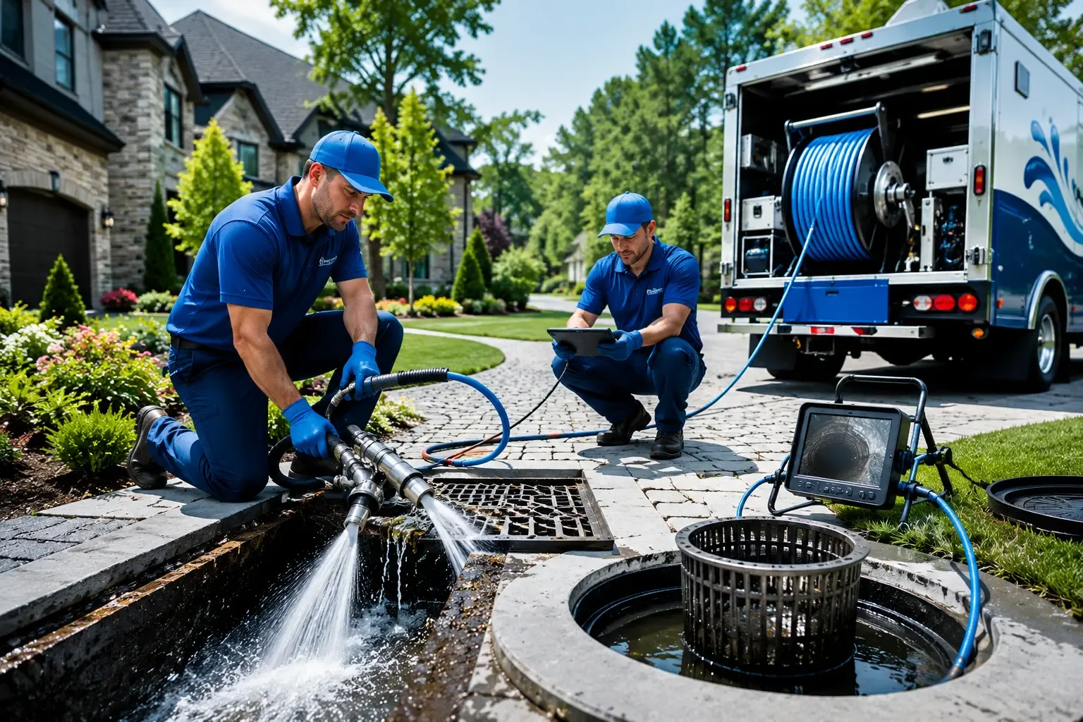 Local outdoor drain cleaning professionals in Plymouth, NH