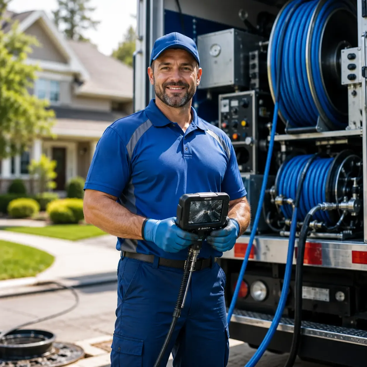 Local outdoor drain cleaning specialists in Plymouth, NH